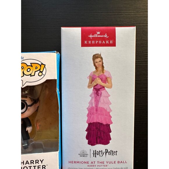 Harry Potter Funko Pop! Ornaments Set, Lord Voldemort, Hermione Granger Set of 3 - Picture 2 of 7